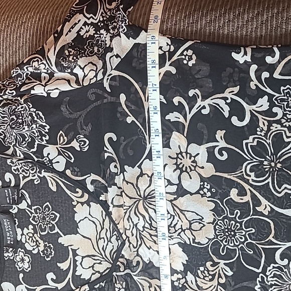 New York & Company Mesh Blouse - Picture 8 of 11